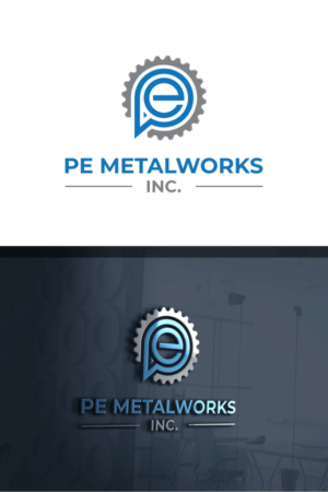 Logo Design by beard.art for PE Metalworks, Inc. | Design: #27679772