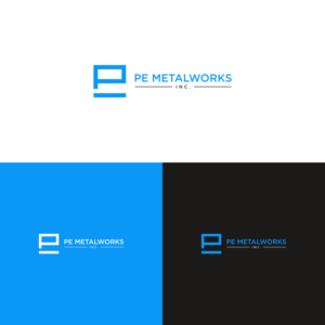 Logo Design by jinbai for PE Metalworks, Inc. | Design: #27652704
