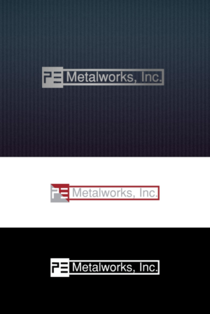 Logo Design by GI ART for PE Metalworks, Inc. | Design: #27684552