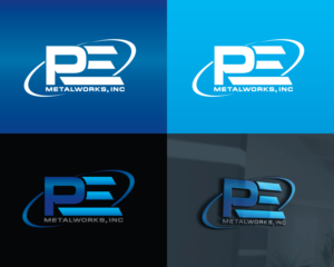 Logo Design by Atec for PE Metalworks, Inc. | Design: #27658728
