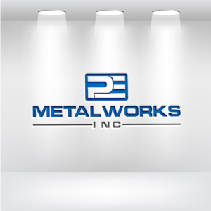 Logo Design by MH@Designer for PE Metalworks, Inc. | Design: #27653149