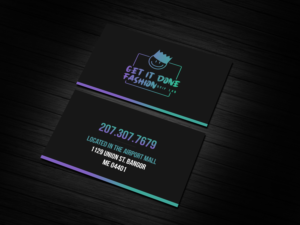 Visitenkarten-Design von Creations Box 2015 für marquis garrett llc d/b/a Get It Done Fashion | Design: #27653815