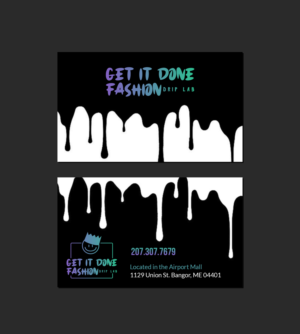 Visitenkarten-Design von Creations Box 2015 für marquis garrett llc d/b/a Get It Done Fashion | Design: #27653818