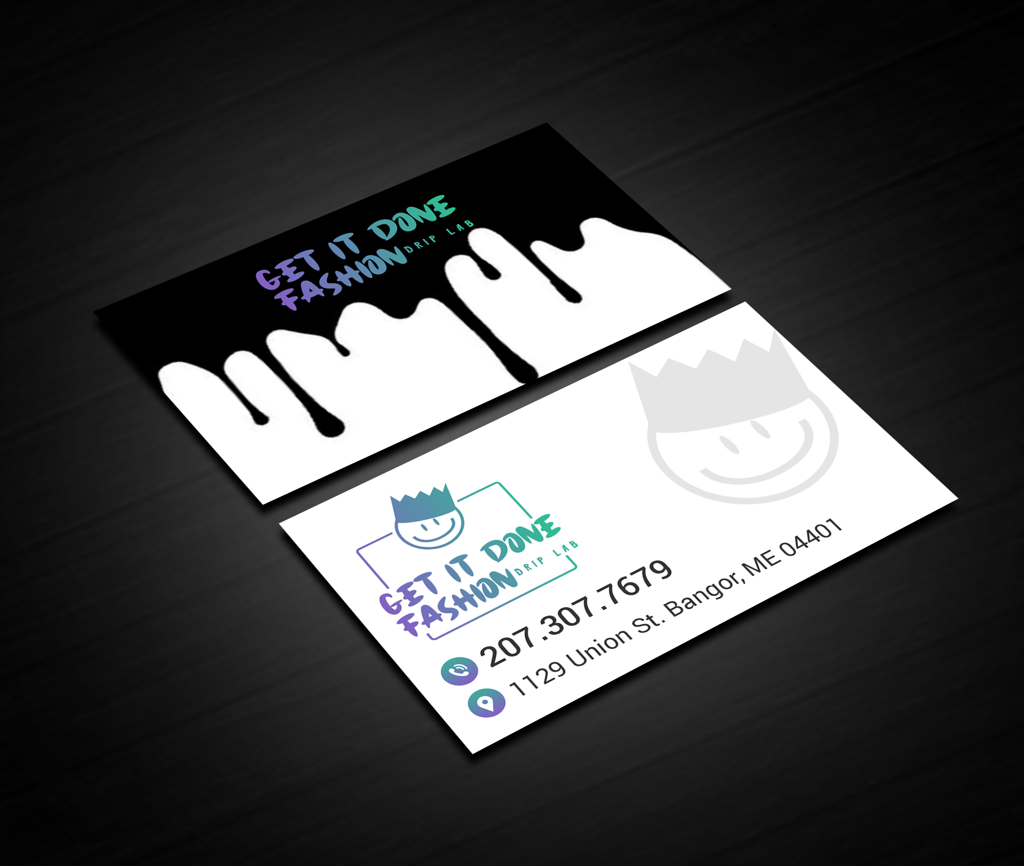 Business Card Design by Creations Box 2015 for marquis garrett llc d/b/a Get It Done Fashion | Design #27655427