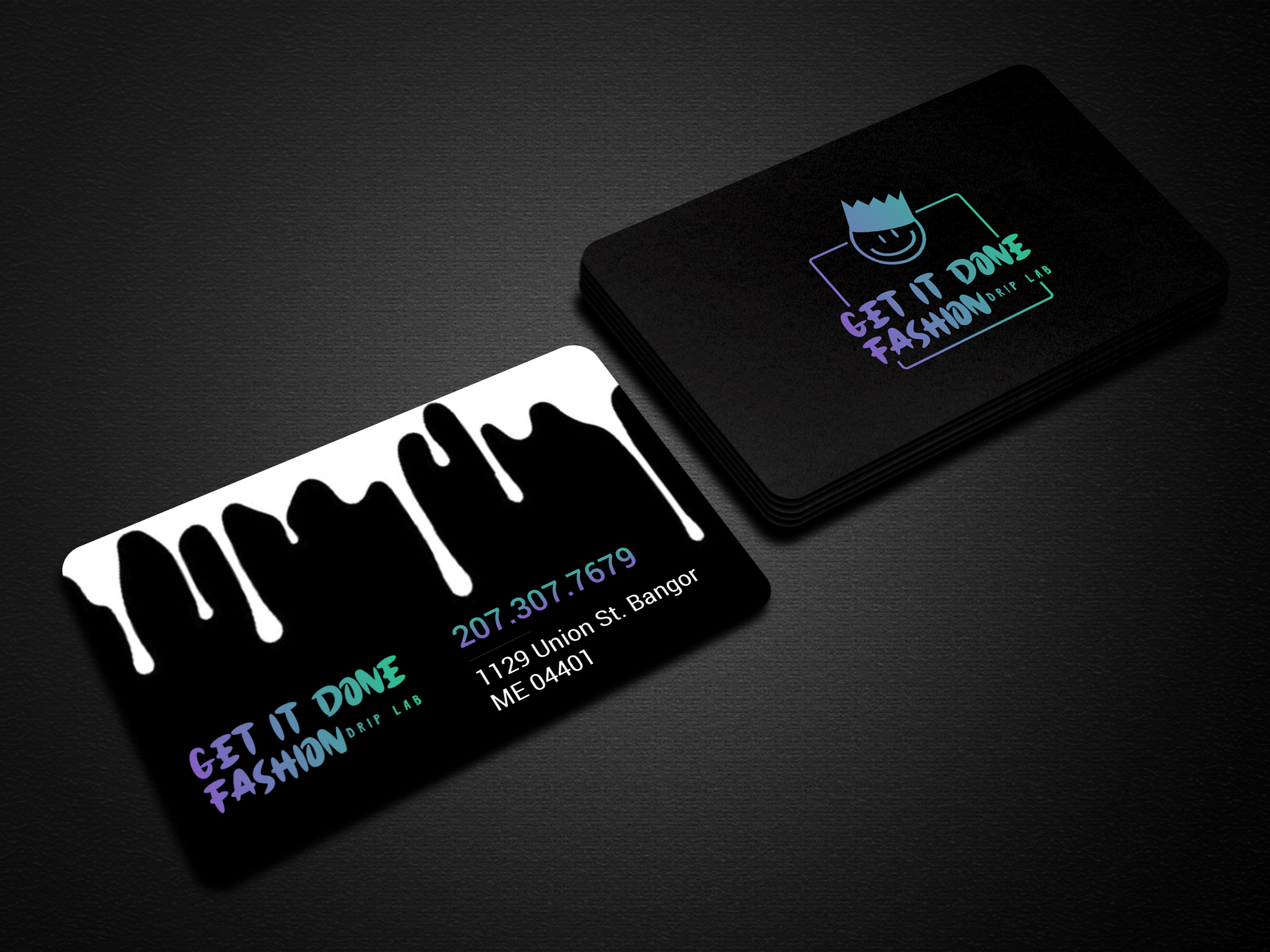 Business Card Design by Creations Box 2015 for marquis garrett llc d/b/a Get It Done Fashion | Design #27655440