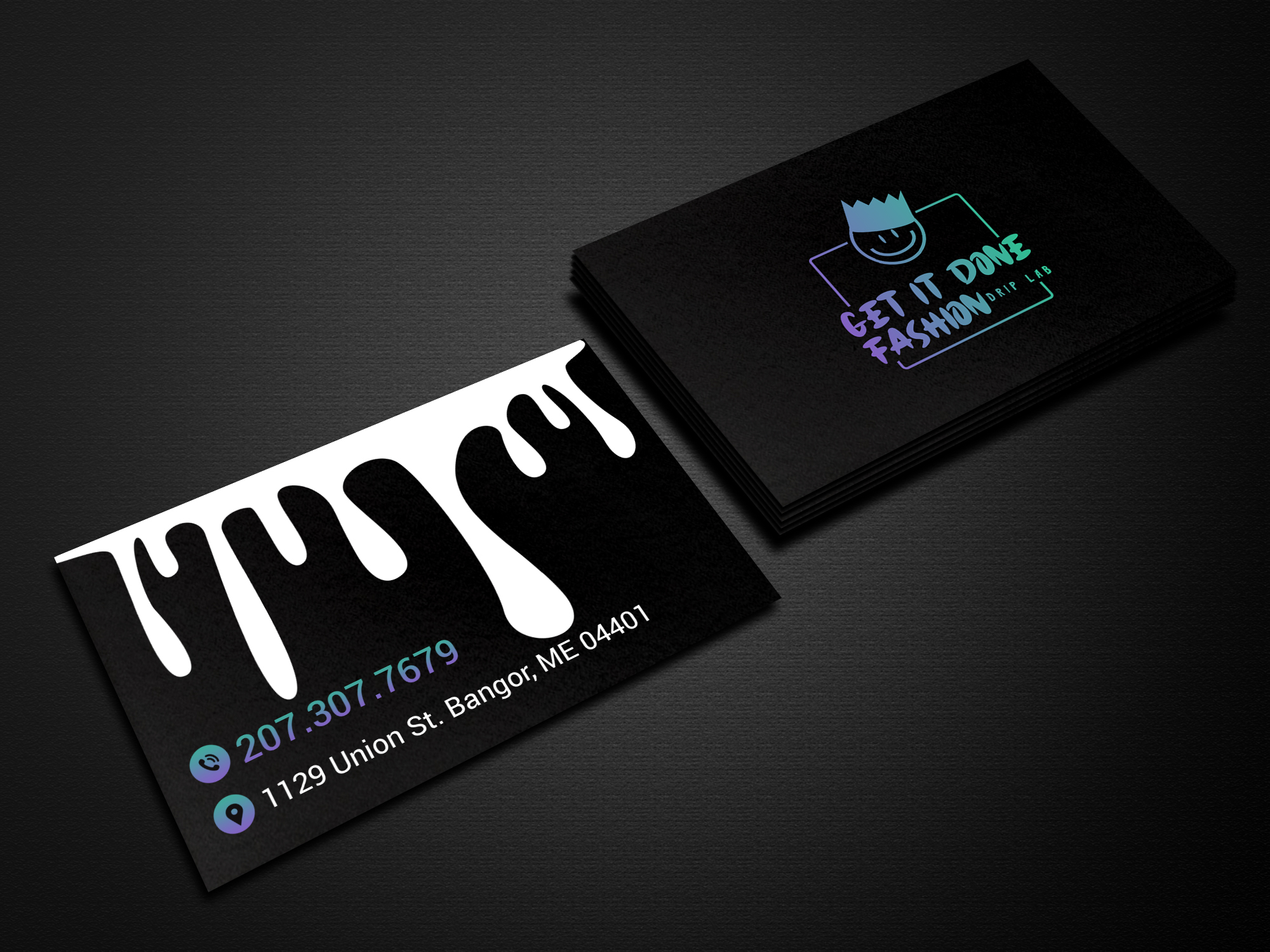 Business Card Design by Creations Box 2015 for marquis garrett llc d/b/a Get It Done Fashion | Design #27655441