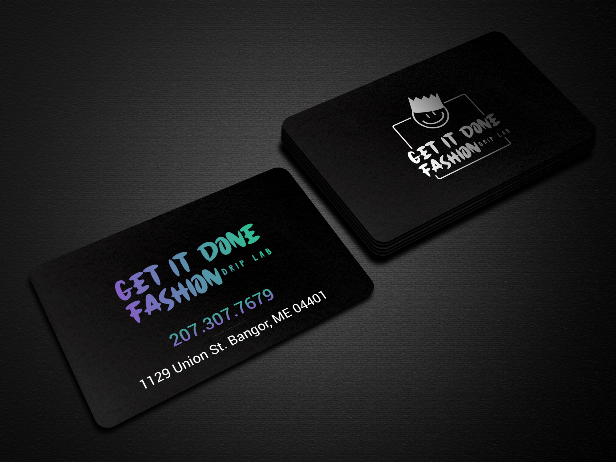 Business Card Design by Creations Box 2015 for marquis garrett llc d/b/a Get It Done Fashion | Design #27655442