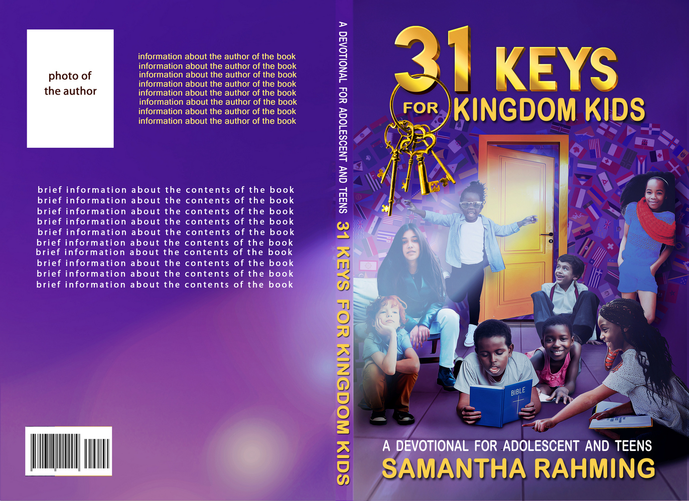 Design de Couverture de Livre par Tatyana Tomskaya pour Kingdom Kids | Design #27676947