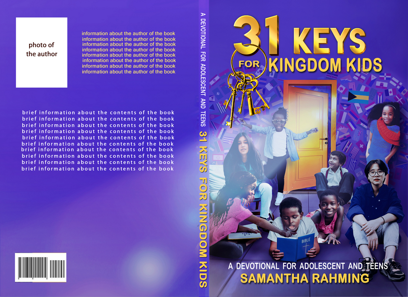 Book Cover Design by Tatyana Tomskaya for Kingdom Kids | Design #27682334