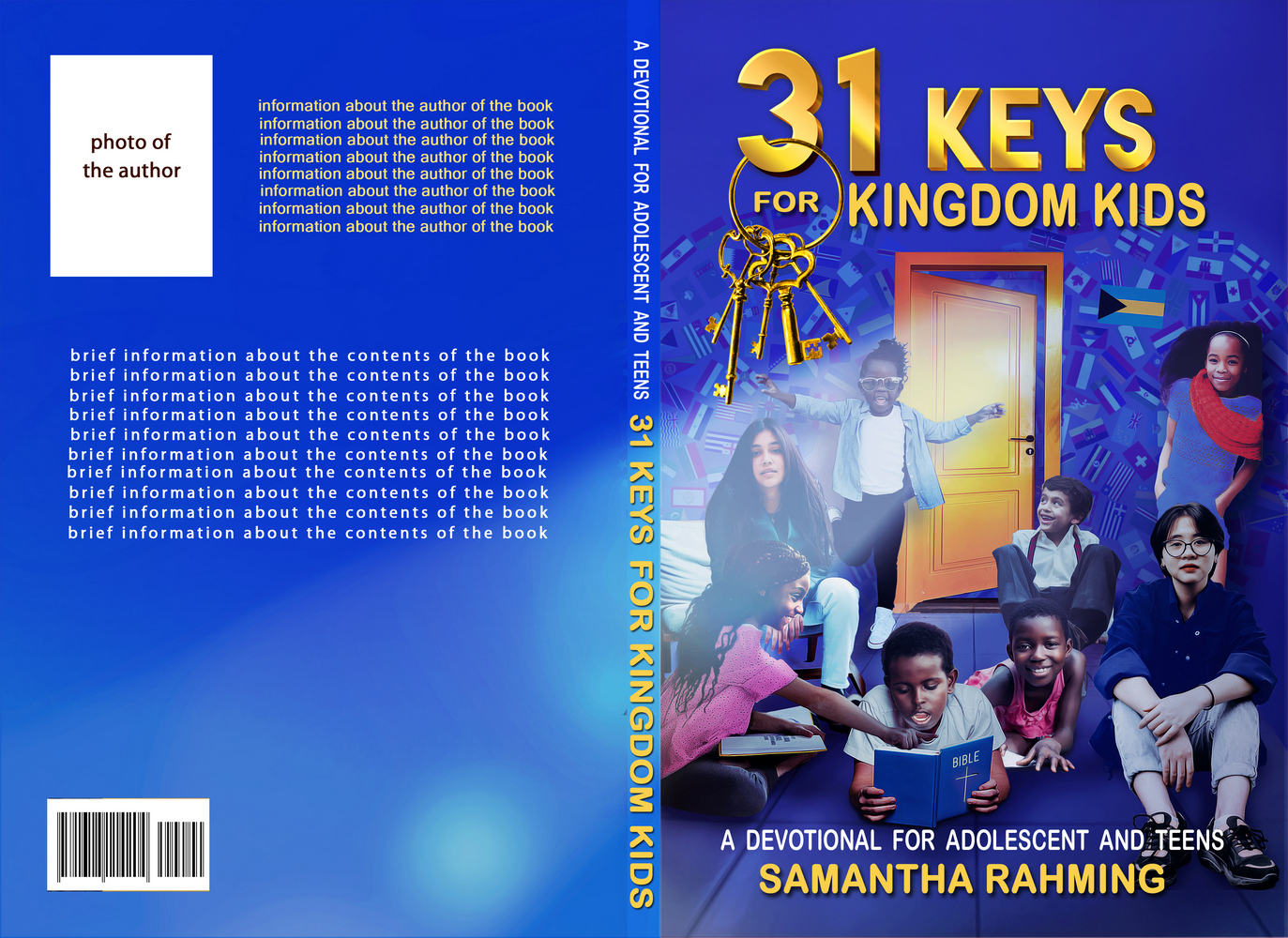 Design de Couverture de Livre par Tatyana Tomskaya pour Kingdom Kids | Design #27682406