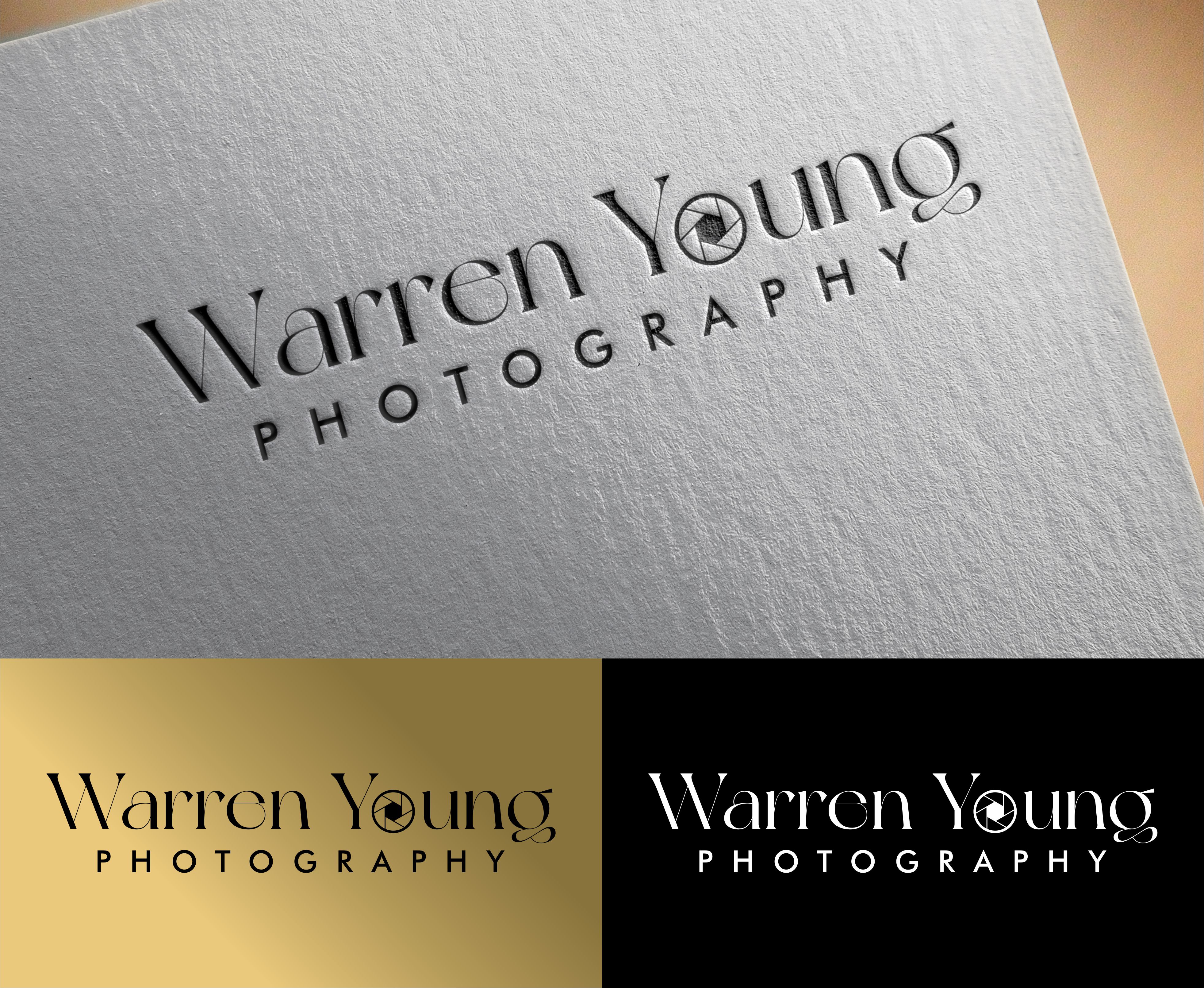 Logo Design by vta for Warren Young Photography  | Design #27651681