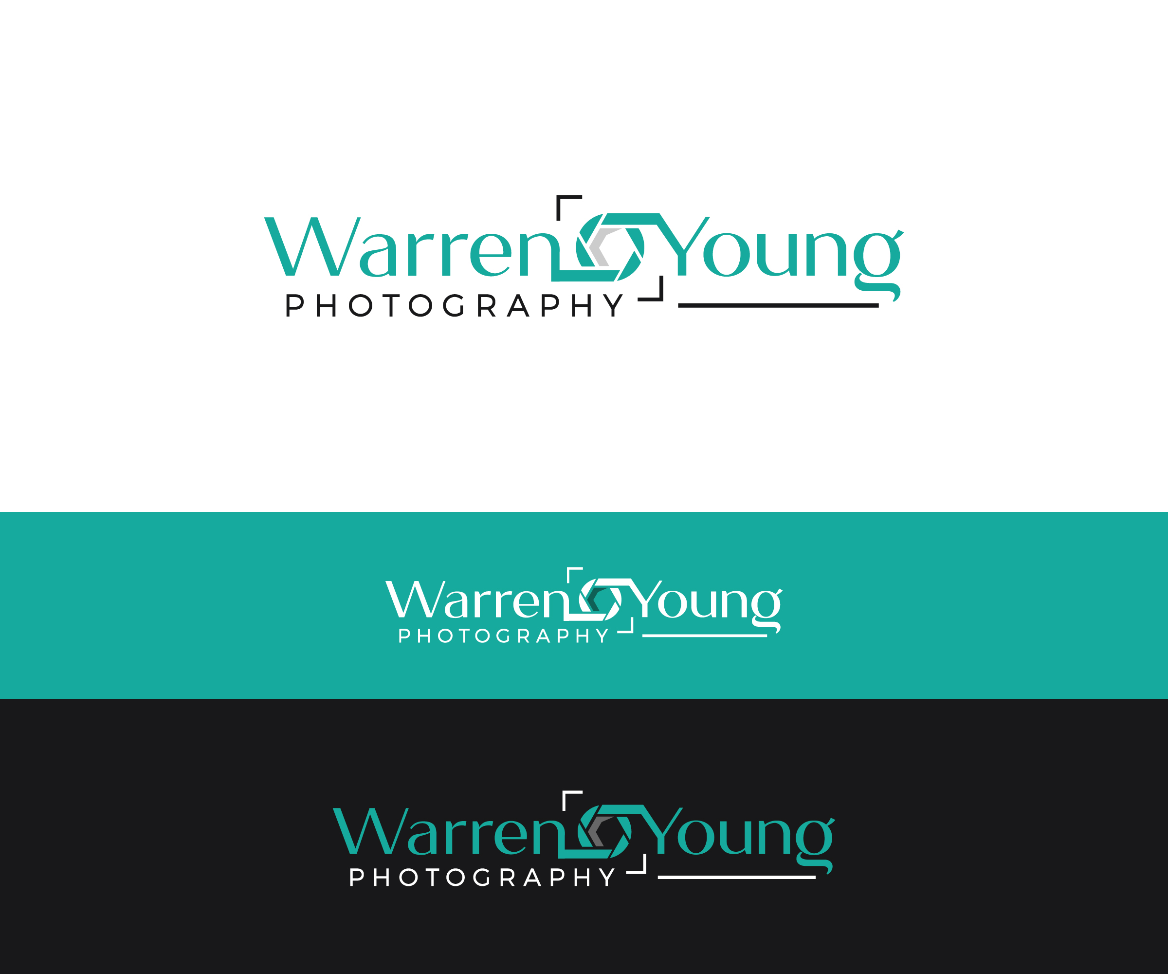 Logo Design by ecorokerz for Warren Young Photography  | Design #27653065