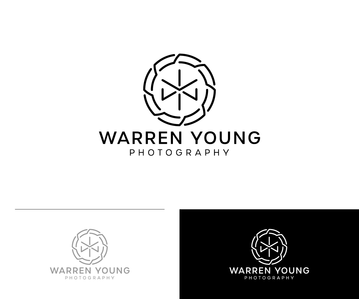 Logo Design by WahyuHMD for Warren Young Photography  | Design #27676399