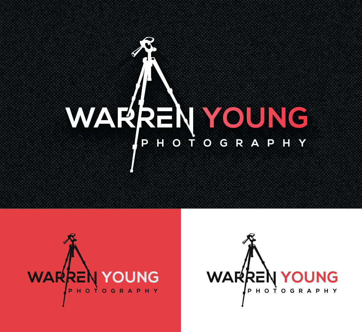 Logo Design by Dot Design 3 for Warren Young Photography  | Design #27654225