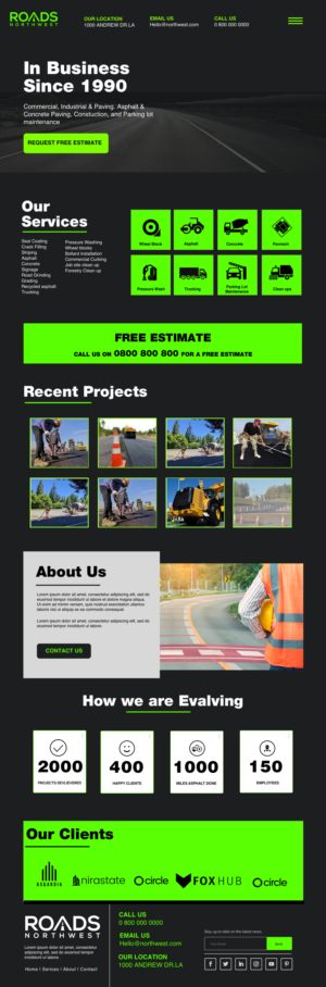 Web Design by NumanM. for this project | Design: #27654697