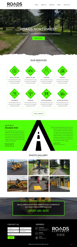 Web Design by pb for this project | Design: #27655216