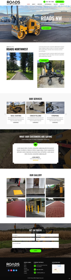 Web Design by pb for this project | Design: #27655217