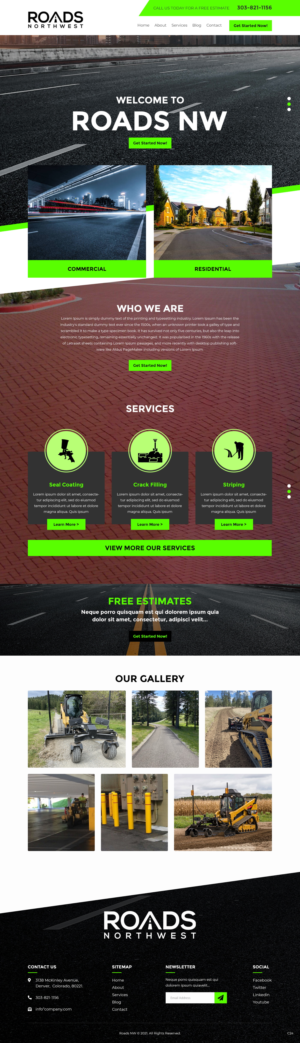 Web Design by pb for this project | Design: #27655218