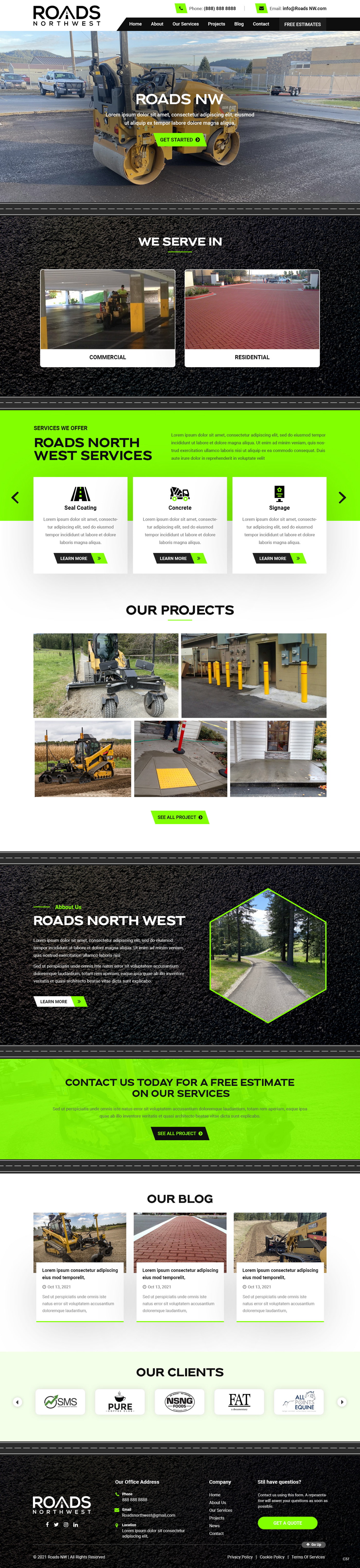 Web Design by pb for this project | Design #27655219