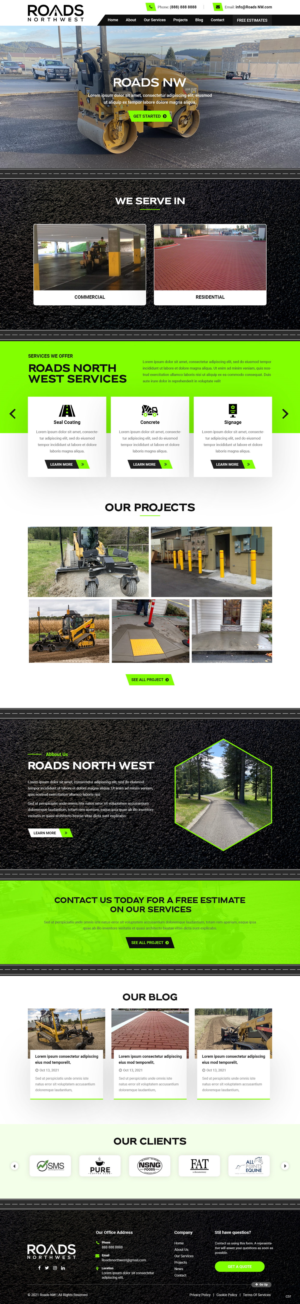 Web Design by pb for this project | Design: #27655219