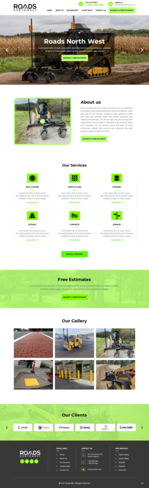 Web Design by pb for this project | Design: #27655224