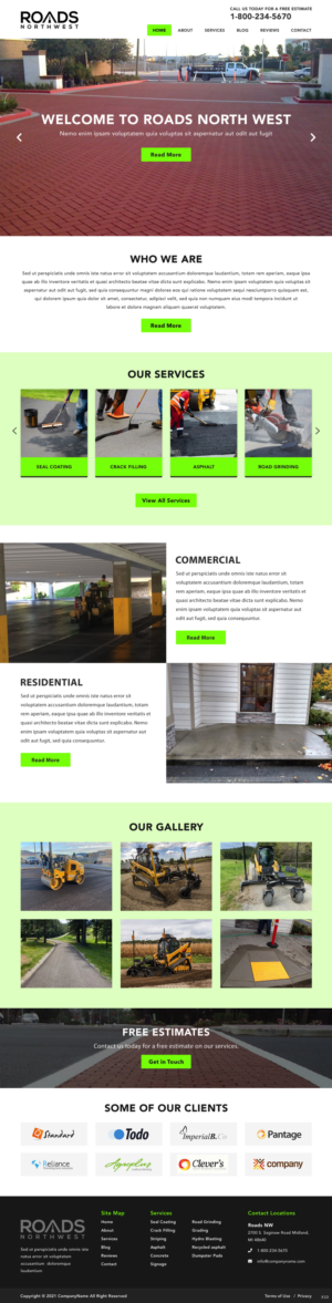 Web Design by pb for this project | Design: #27655229