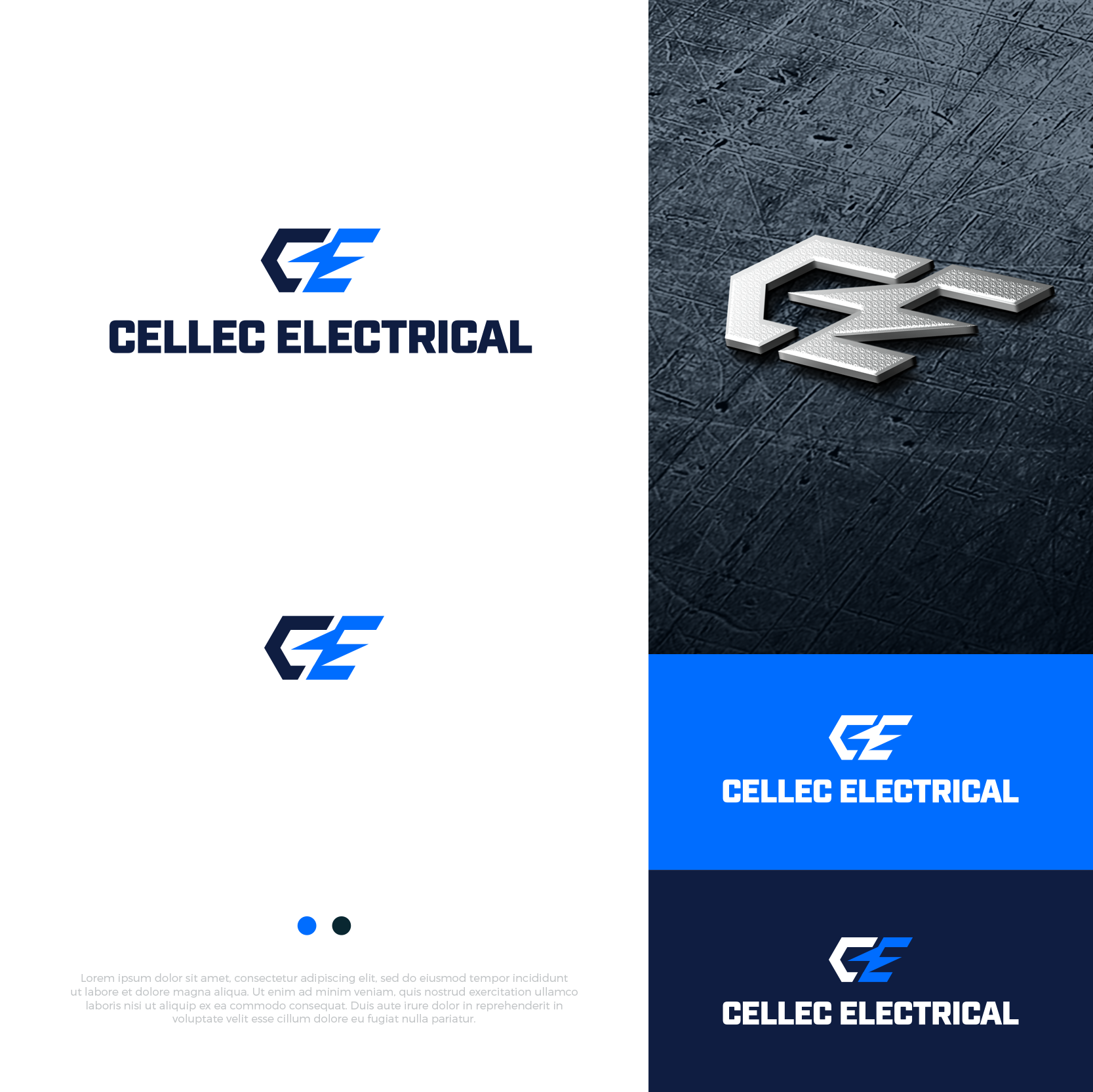 Logo Design by airborne for Cellec Electrical | Design #27653594