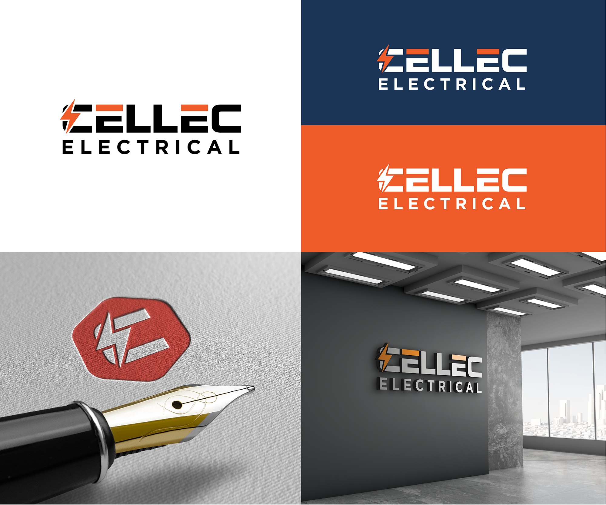 Logo Design by dennisdesigns for Cellec Electrical | Design #27653493