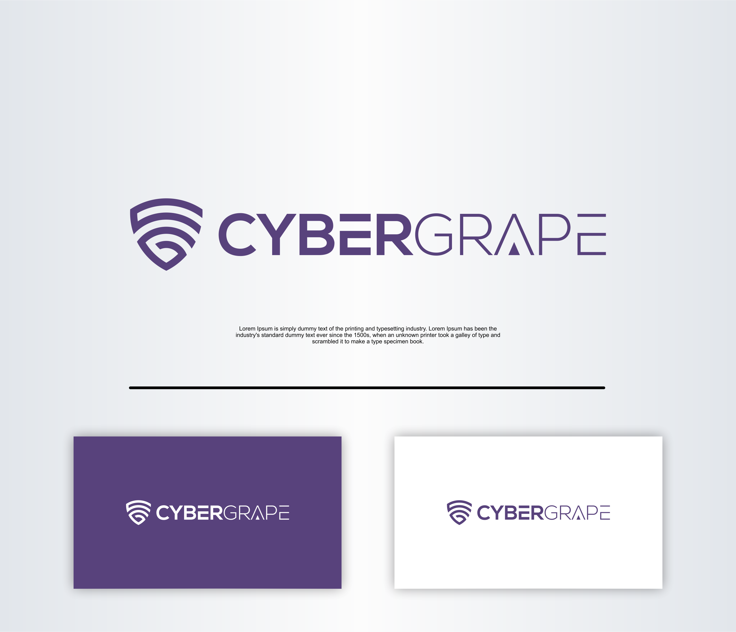 Logo Design by anakcrowd for Cybergrape Limited | Design: #27656570