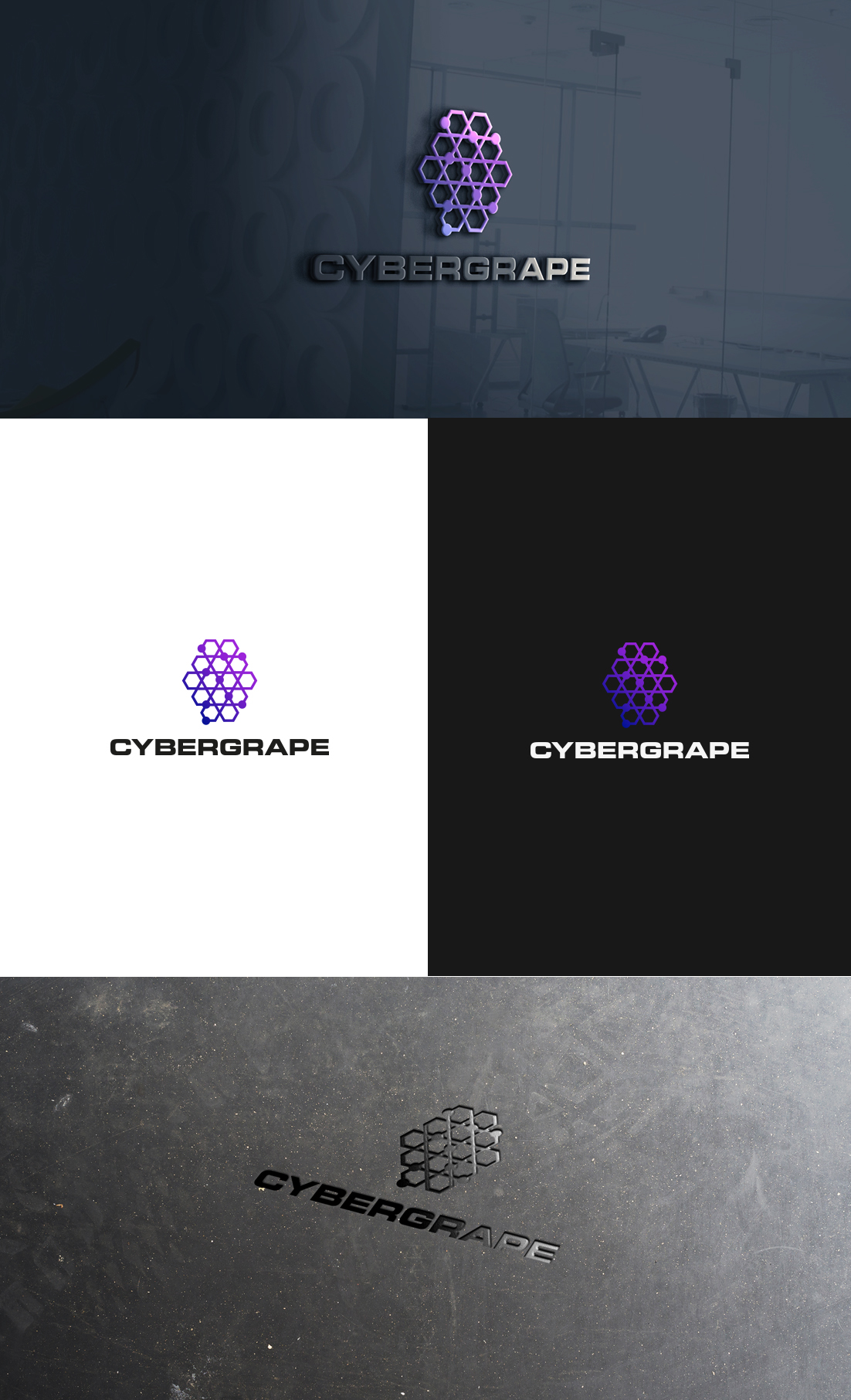 Logo Design by GLDesigns for Cybergrape Limited | Design #27659898