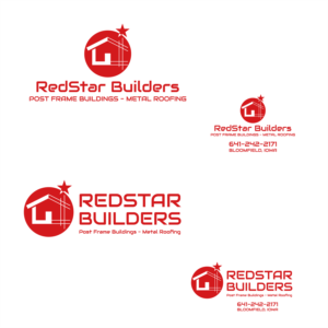 Post Frame Buildings - Metal Roofing       641-242-2171     Bloomfield Iowa | Logo Design by Brewyart Creative