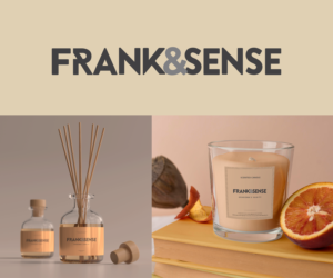 Frank & Sense | Diseño de Logo por dennisdesigns