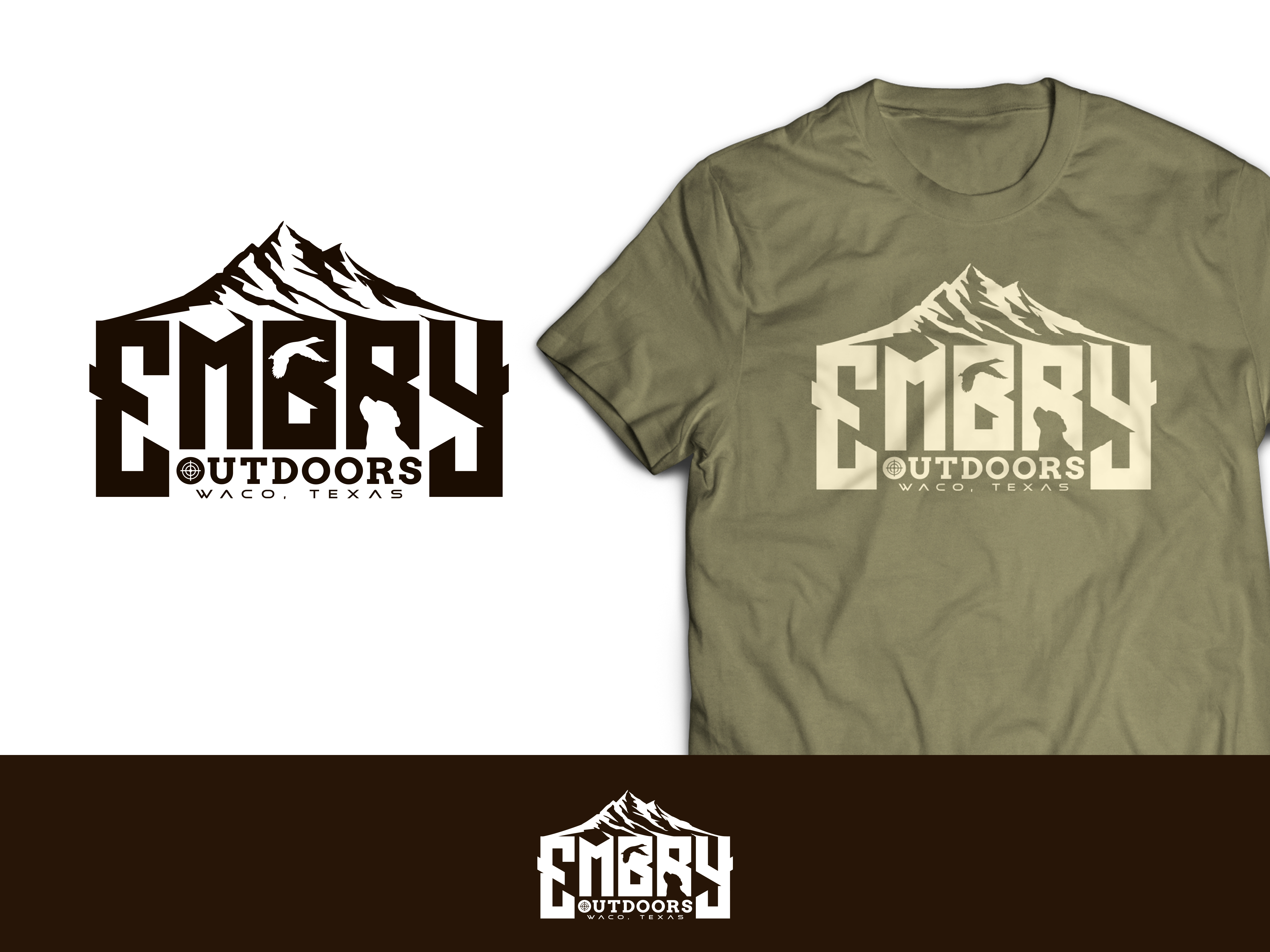 Logo Design by nivleik for Embry Outdoors | Design #27657002