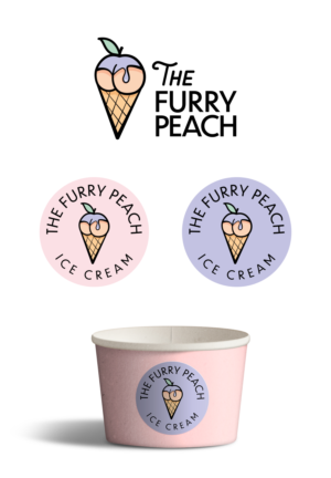 The Furry Peach | Diseño de Logo por designbysy