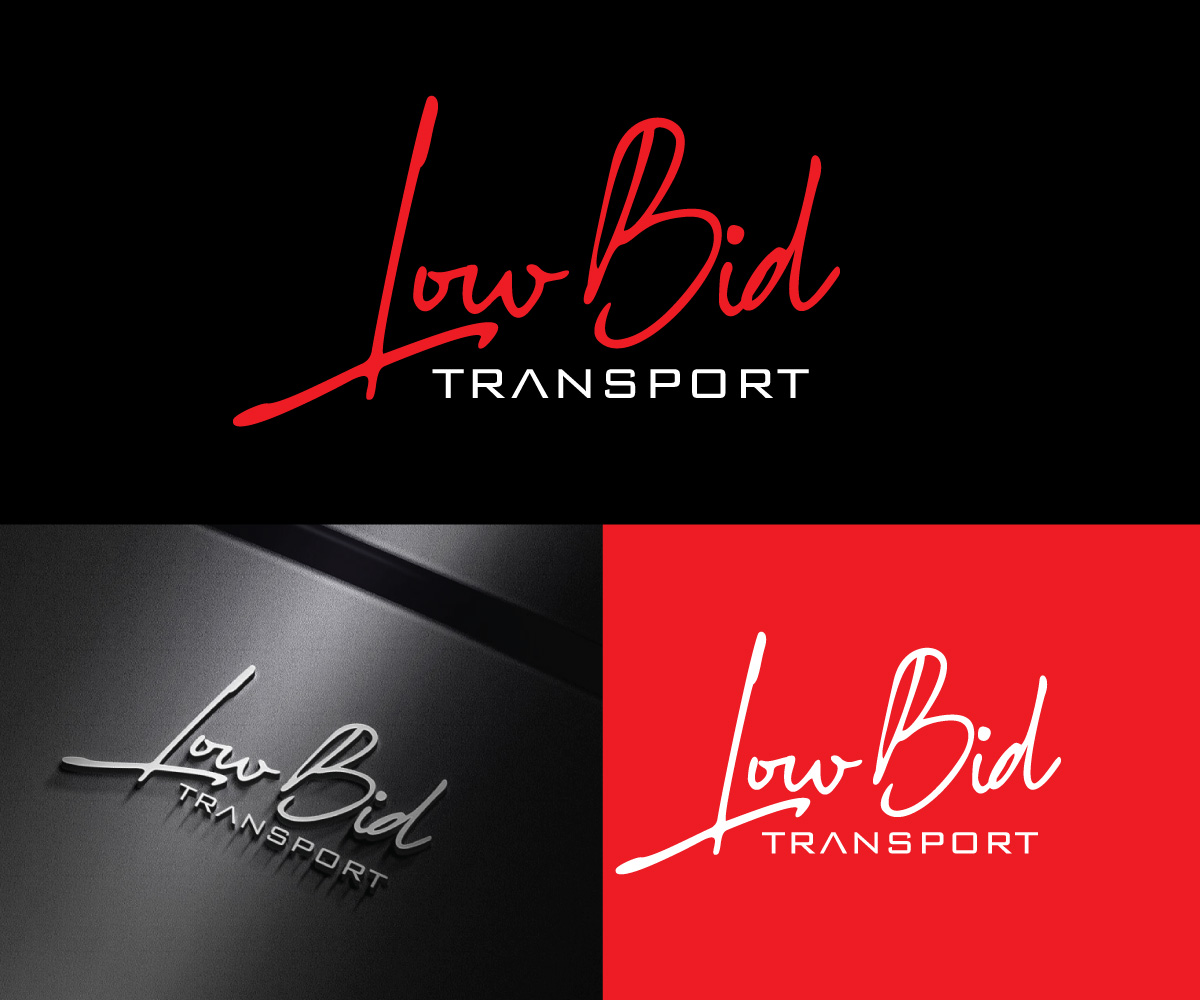Professional, Traditional, Auto Transport Logo Design for Low Bid ...
