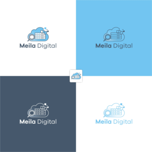 Meila Digital | Logo Design by ghillvan