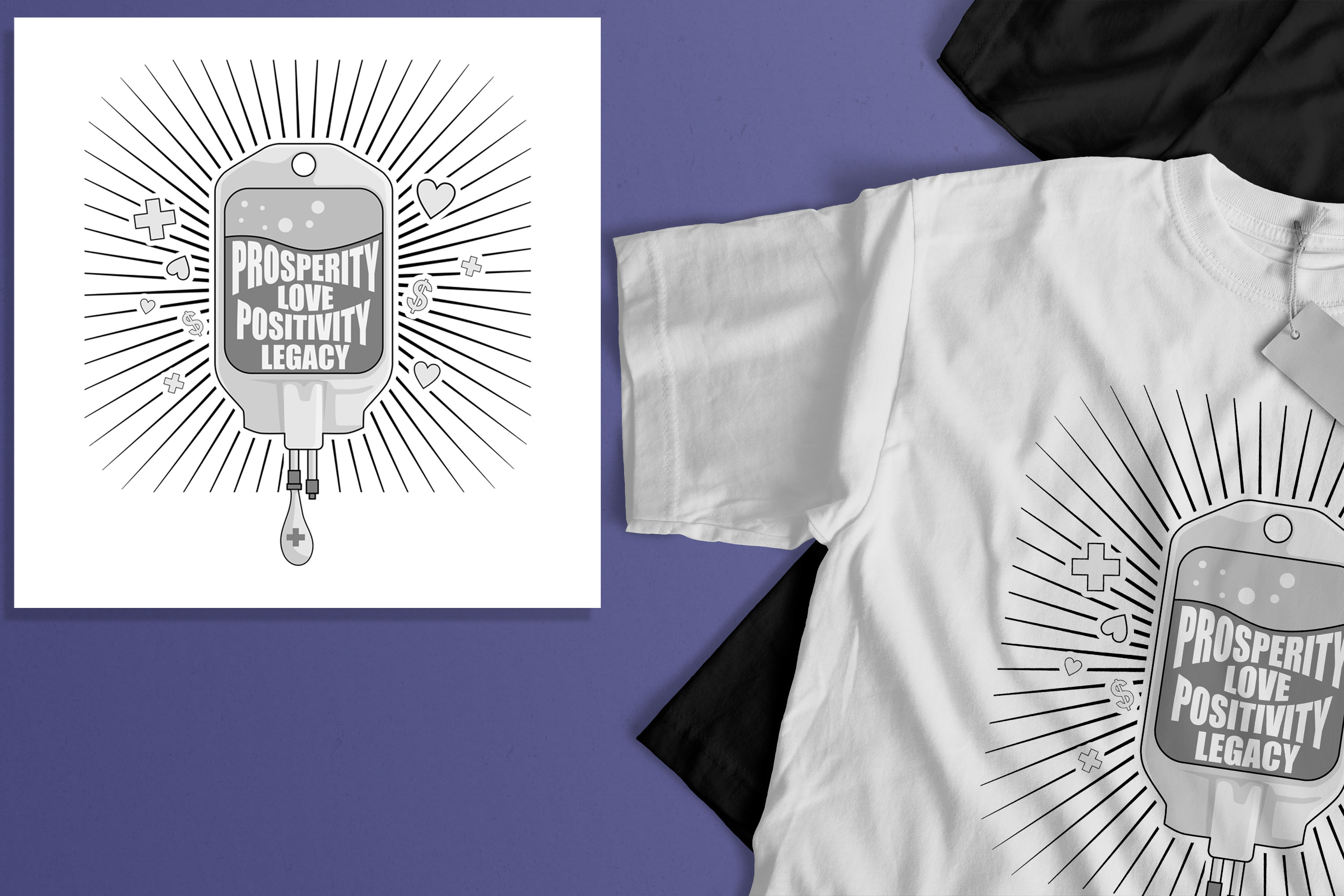 T-shirt Design by sweepy for Infinite Vibes Lifestyle Brand | Design #27681985