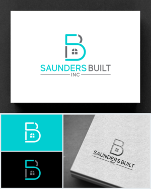 Logo Design by Rueell Artss for Saunders Built | Design: #27661101