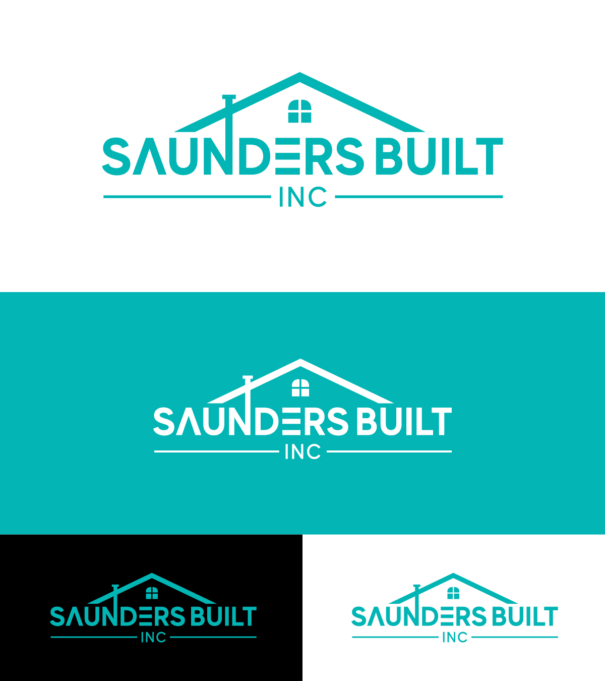 Logo Design by Rueell Artss for Saunders Built | Design #27662698