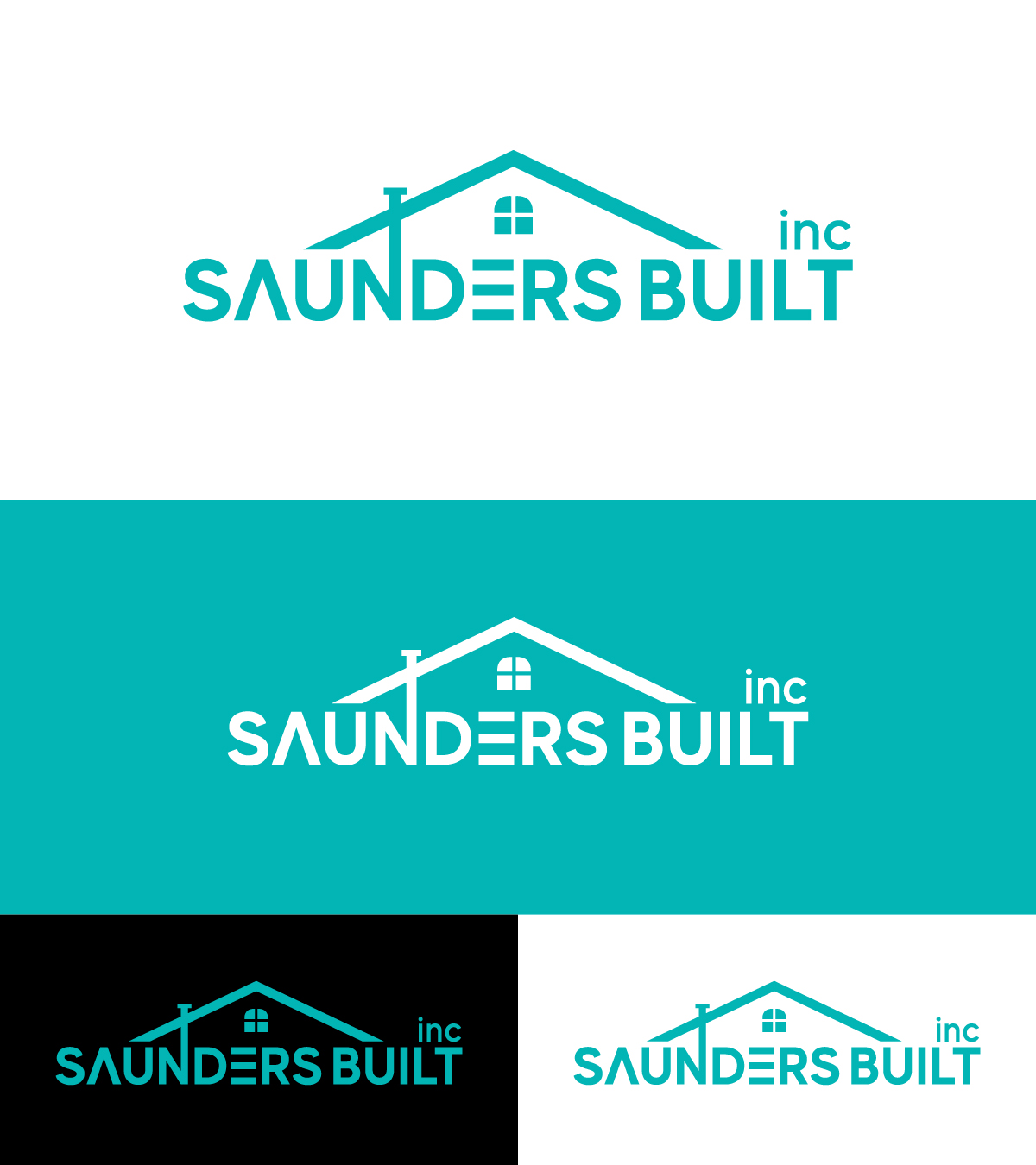 Logo-Design von Rueell Artss für Saunders Built | Design #27662699