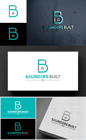 Logo Design by Rueell Artss for Saunders Built | Design: #27663456