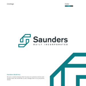 Diseño de Logo por Ronelogo para Saunders Built | Diseño #27661273