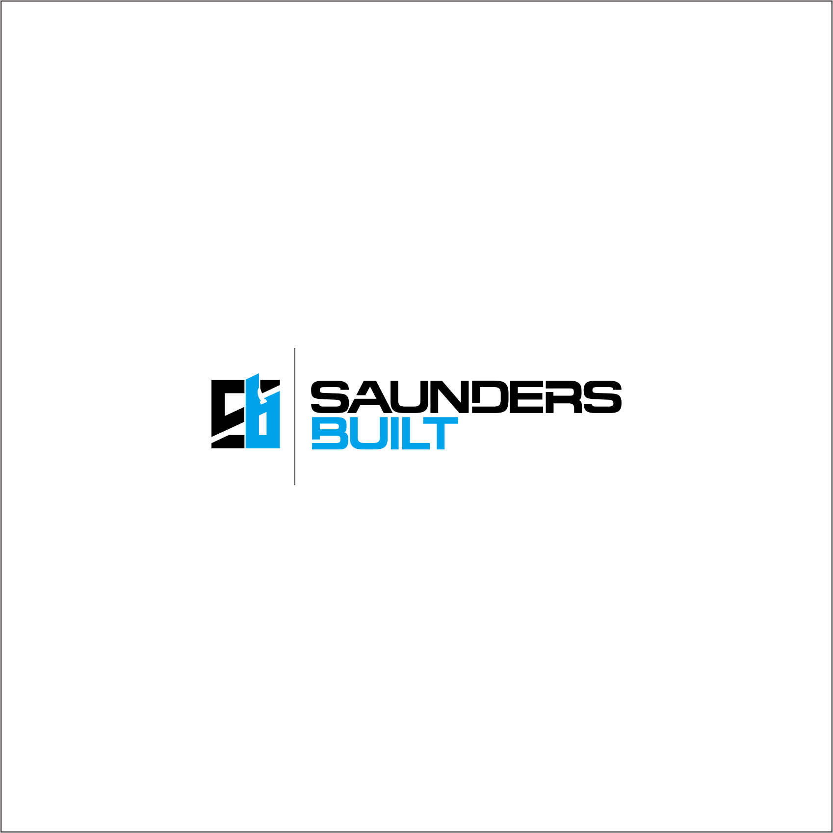 Logo Design by Arham Hidayat for Saunders Built | Design #27677098