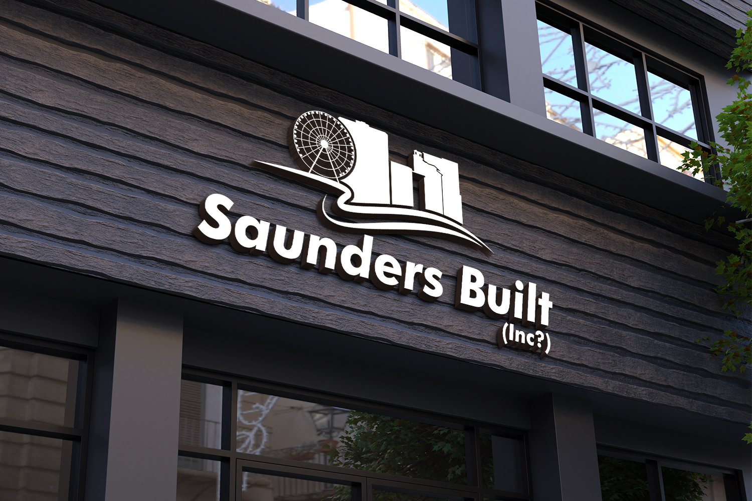 Logo Design by Deziners Zone for Saunders Built | Design #27662577