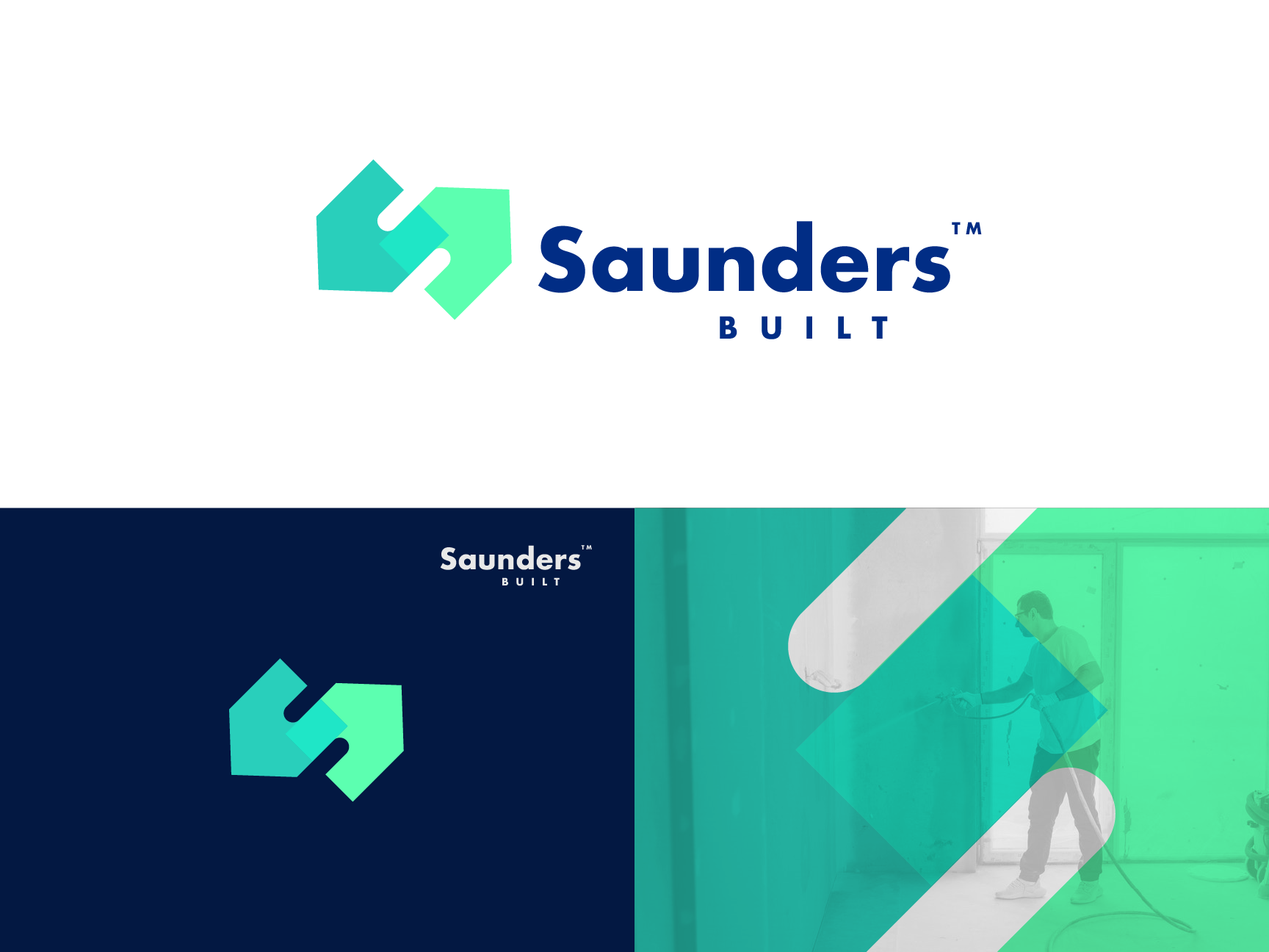 Logo Design by JTdsign for Saunders Built | Design #27660104