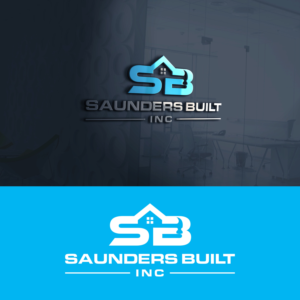 Logo Design by Sela Art for Saunders Built | Design: #27659911