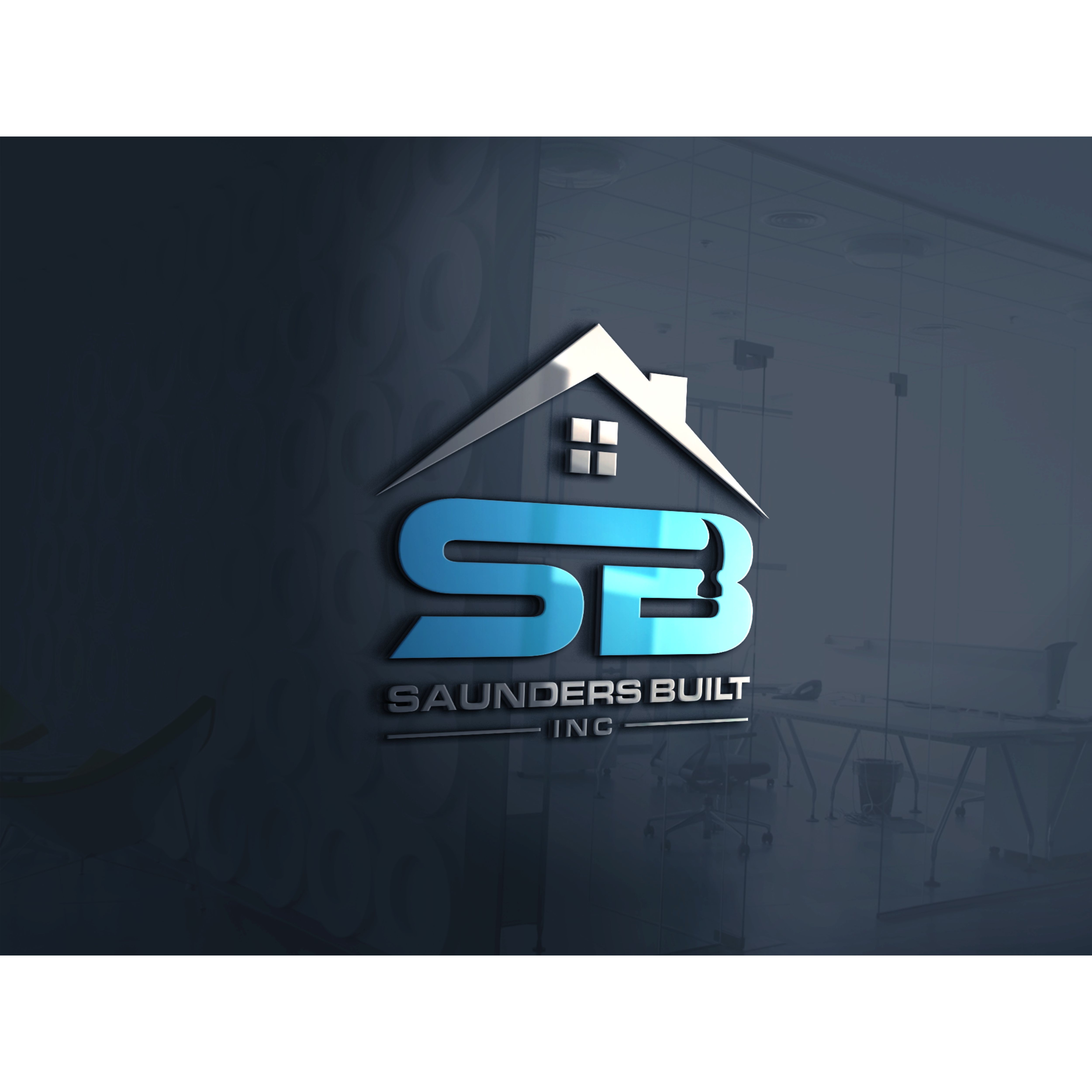 Logo Design by Sela Art for Saunders Built | Design: #27665737
