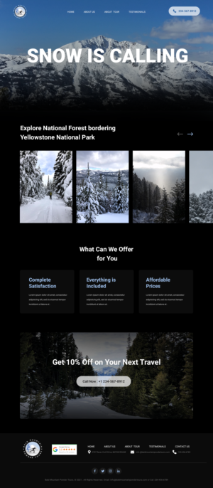 Web Design by divyanshutomar78 for this project | Design: #27659955