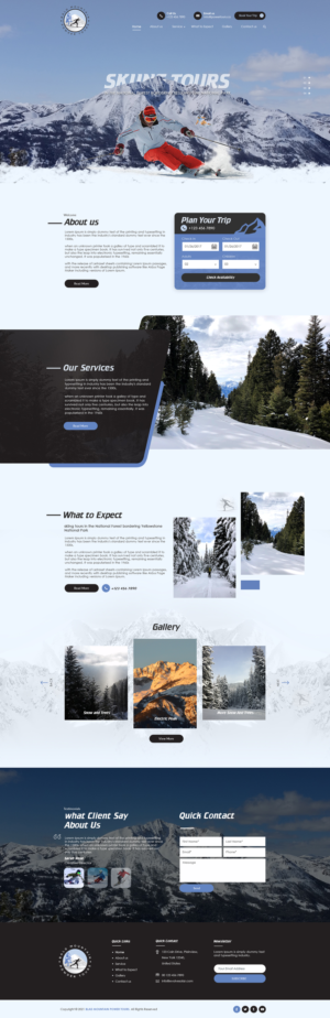 Bald Mountain Powder Tours | Web-Design von bdesigner9