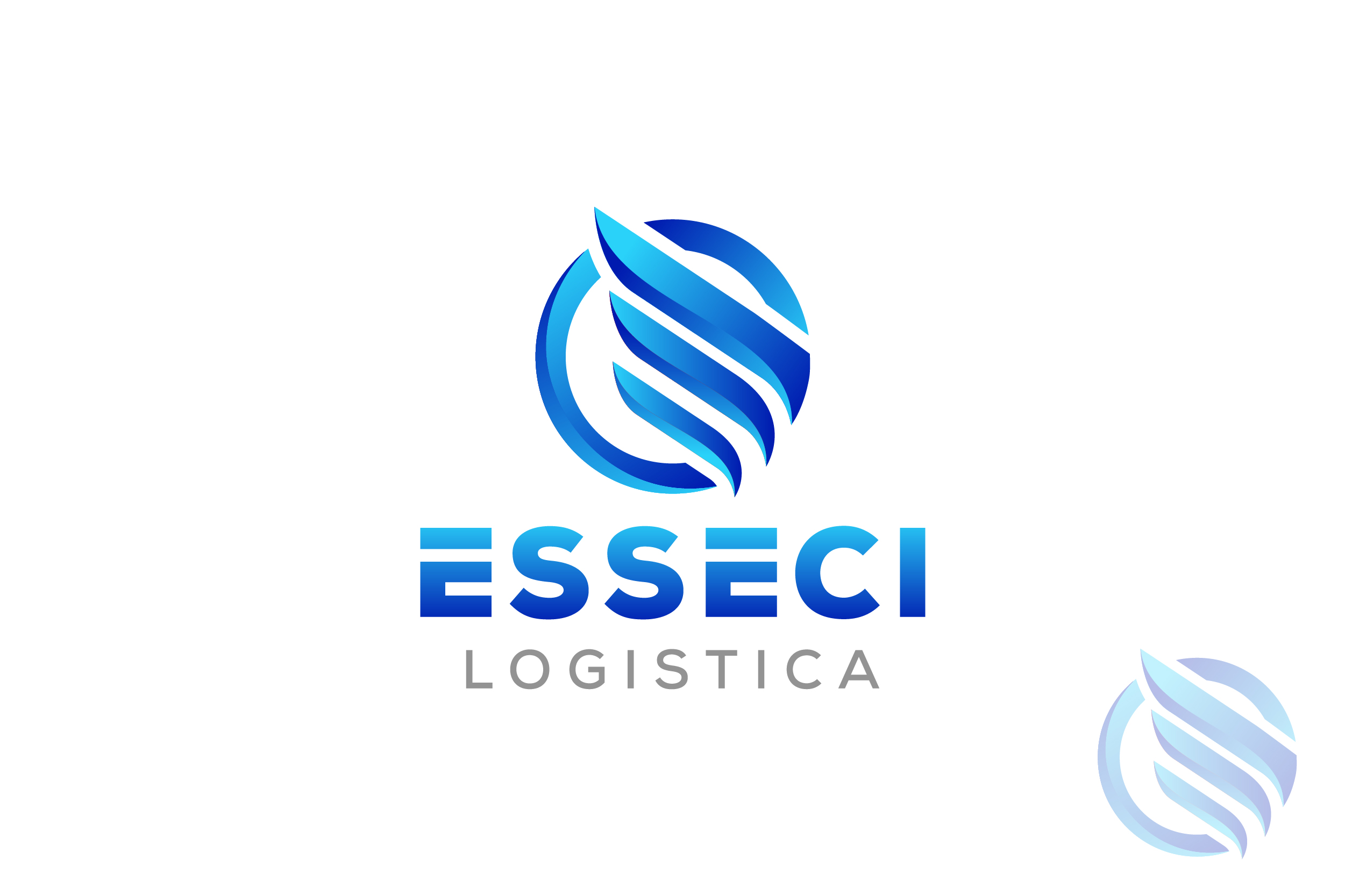 Logo Design by Snap Arts for Esseci logistica srl  | Design #27659809